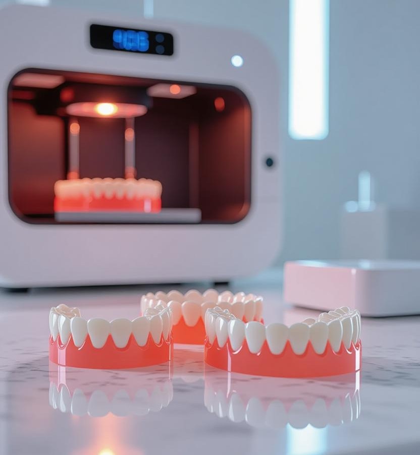 3D-printed dental crowns
